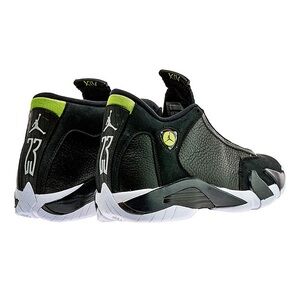 Nike Air Jordan Retro 14 XIV Indiglo
Black Vivid Green Mens Size 10